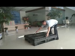 Opvouwbare plastic palletcontainer voor ruimtebesparende en milieuvriendelijke verpakking en opslag