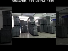 Grote opvouwbare plastic palletdozen voor opslag en logistiek