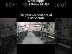 opvouwbare kist opvouwbare stapelbare niet-stabiele omzet plastic container