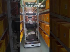 Geautomatiseerde opslag plastic krat stapelbaar zwaar uitgevoerde verhuis krat