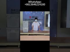 Zware kunststof krat met deksel stapelbare opbergverhuisdoos bak met vast deksel