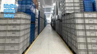 Fabrikant van plastic kratten - Fabrieksproductie van herbruikbare logistieke verpakkingen