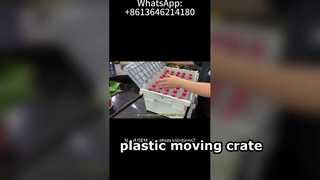 600 × 400 mm plastic bewegende krattest | Hoeveel waterflessen kunnen er in?