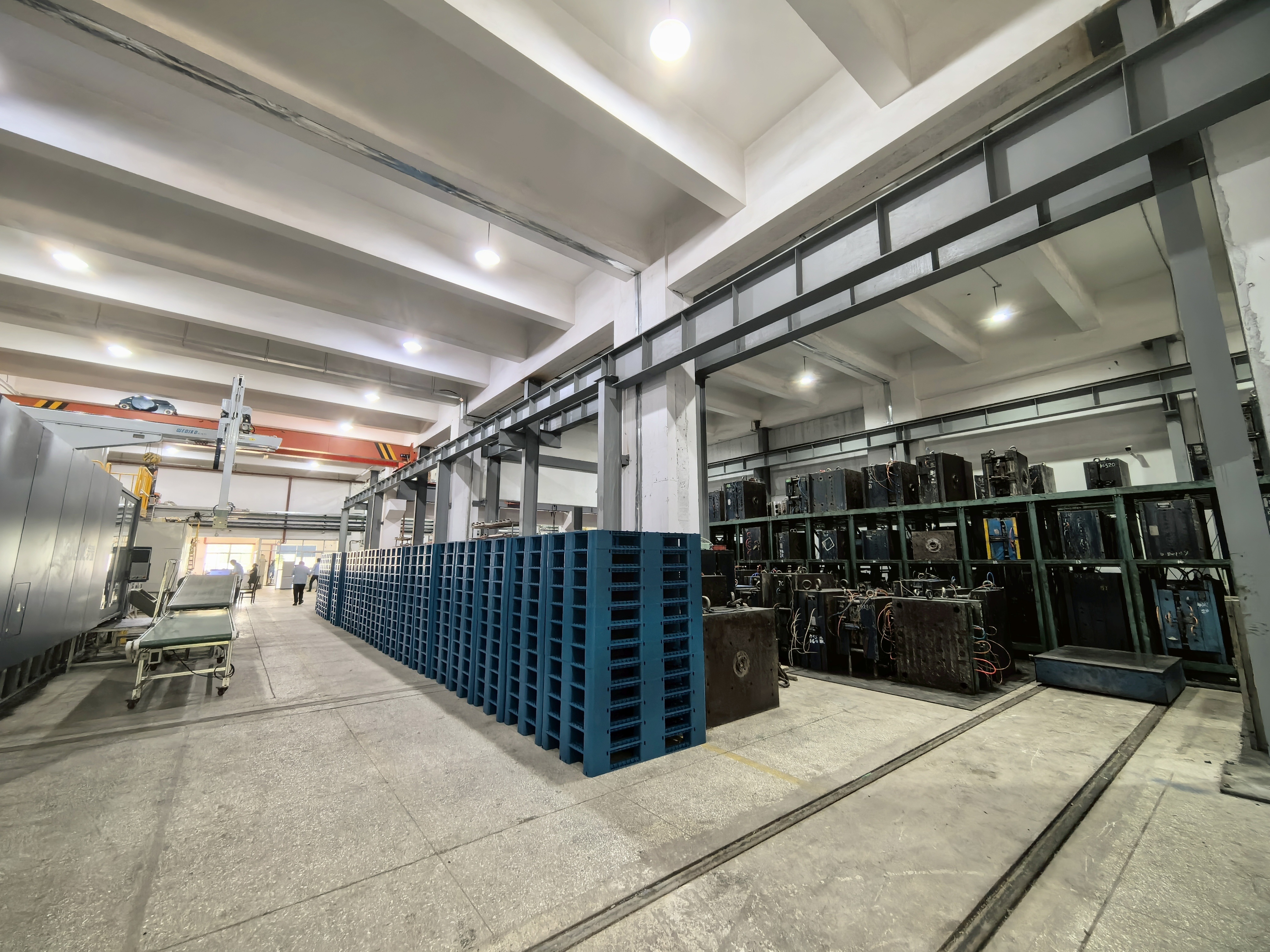 Laatste bedrijfsblogs Verminderen van de verzendkosten met 20% met 1100×1100 plastic palletten