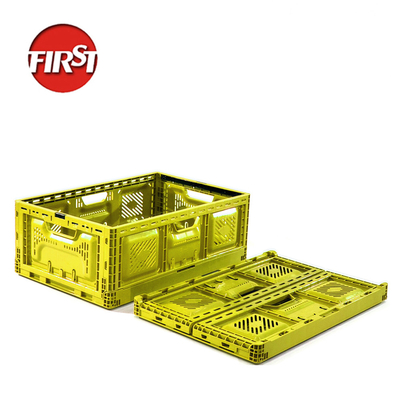kopen Opvouwbare stapelbare opslagbakken opvouwbare verplaatsbare krat 600x400x52mm 40L online vervaardiging