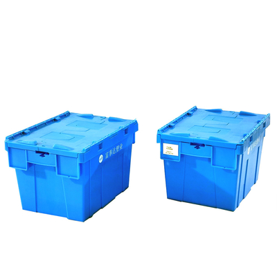 kopen Externe afmeting 400*300*260mm Plastic Nestable Moving Boxes voor zware behoeften online vervaardiging