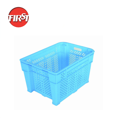 kopen Buitengrootte 545*345*250 mm Landbouw Plastic crate voor het transport van groenten online vervaardiging