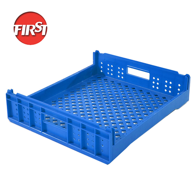 kopen Voedselgebruik 550*480*130mm Mesh Style Plastic Bread Crates Beste keuze voor bedrijven online vervaardiging