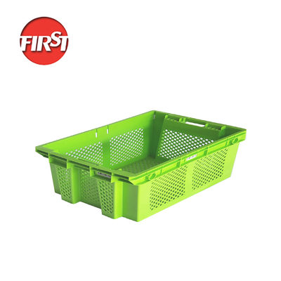 kopen Op maat gemaakte Nestbare Mesh Groente Plastic Moving Crates Storage Turnover Box voor Basket online vervaardiging