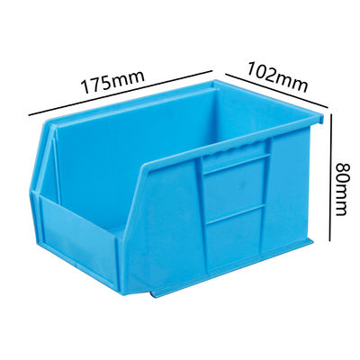 kopen Plastic bin voor rekken Industrieel stapelbaar Plastic storage shelf bin Automotive parts online vervaardiging