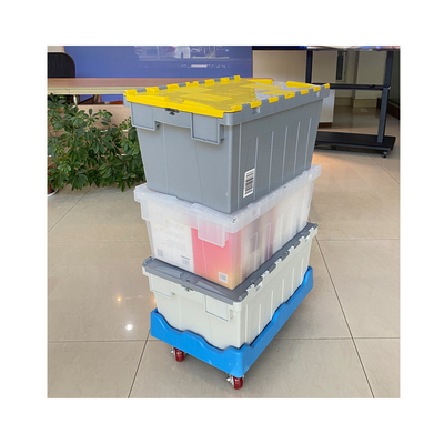 kopen 550*370*350 mm instabiele plastic verhuisdozen voor gemakkelijke opslag en transport online vervaardiging