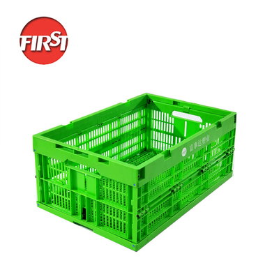 kopen Kleurenvouwbare plastic kratten voor groenten en fruit gemakkelijk te dragen online vervaardiging