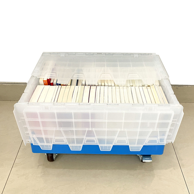 kopen Stack nest turnover bevestigd dekselcontainer De perfecte oplossing voor opslag in het magazijn online vervaardiging