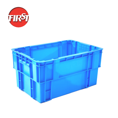 kopen 595 x 395 x 300 mm massief plastic krat stapelbaar voor verplaatsing en opslag online vervaardiging