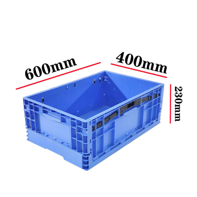 kopen Opvouwbare plastic opslagkist handige industriële doos opvouwbare plastic dozen online vervaardiging