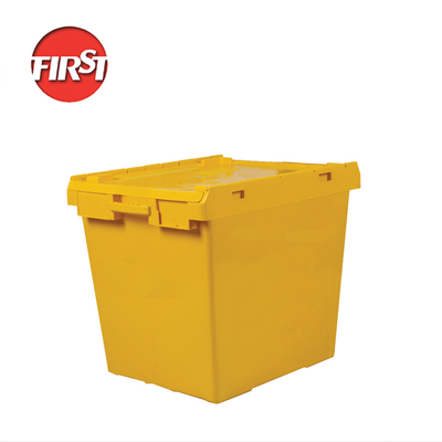 kopen FIRST Industriële HDPP Tote Bevestigd Deksel Nest Plastic voor gemakkelijke opslag en transport online vervaardiging