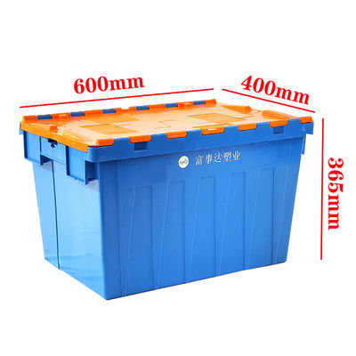 kopen 600×400 Herbruikbare Stapelbare Plastic Krat met Deksel Fabrikant online vervaardiging