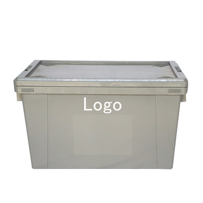kopen Nestbare kratten voor opslag, plastic containers, verhuisdozen, stapelbare containers met vastzittende deksels online vervaardiging