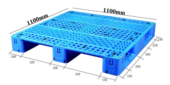 kopen Vervaardigers van industriële plastic pallets HDPE zware stapelbare magazijnen Verzending online vervaardiging