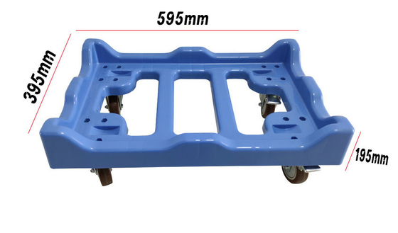 kopen Logistics Stackable Moving Crates Plastic Container Dolly Cart online vervaardiging