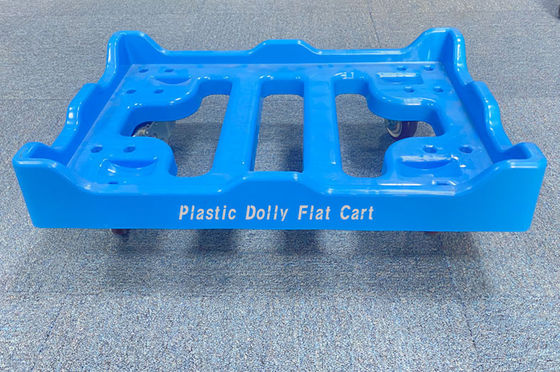 kopen Plastic Dolly voor het verplaatsen van kisten Stapelbaar zwaar platform Dolly met wielen online vervaardiging