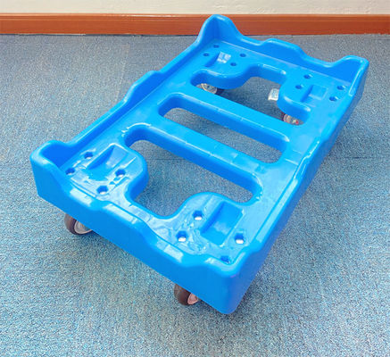 kopen Zware plastic dollywagen voor magazijnkisten en herbruikbare logistieke systemen online vervaardiging