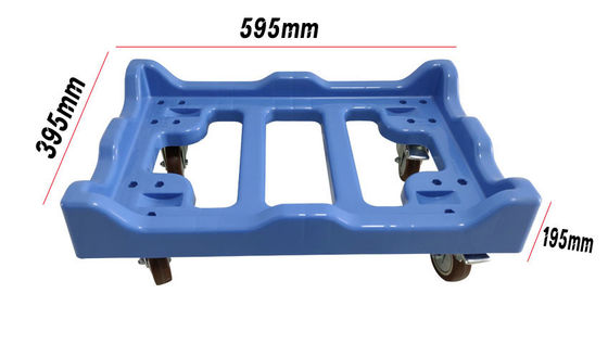 kopen Plastic Dolly Cart Heavy-Duty Smooth Movement Lightweight Efficient Transport online vervaardiging