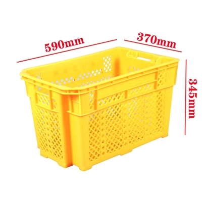 Groentenbakken Plastic stapelbare opslagdozen 590x370x345mm