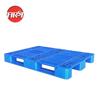 Duurzaam op maat gemaakt plastic pallet opvouwbaar logistiek transport 1200x800 mm dubbele zijde
