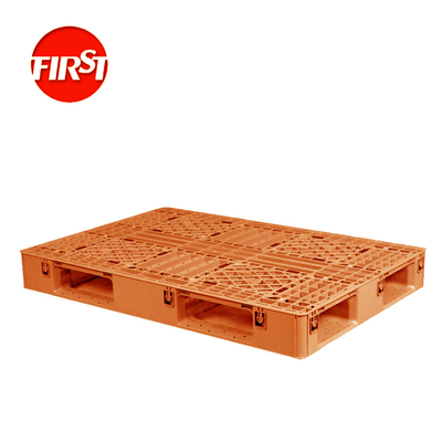 PP stapelbare plastic pallets zware industriële 1200x1000mm plastic pallets