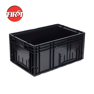 600x400 mm VDA Plastic Turnover Box KLT Stapelbare injectie recycle PP EUR Plastic containers
