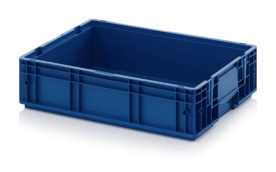 600x400 mm VDA Plastic Turnover Box KLT Stapelbare injectie recycle PP EUR Plastic containers