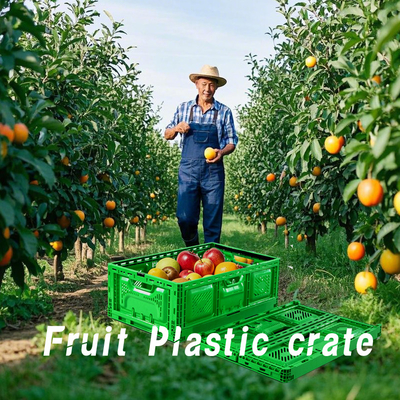 Opvouwbare kratten opslagmaas Plastic containers verhuizende dozen Stapelvouw